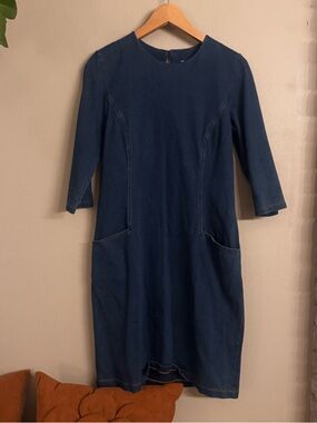 J MCLAUGHLIN Denim Catalyst Sheath Dress‎